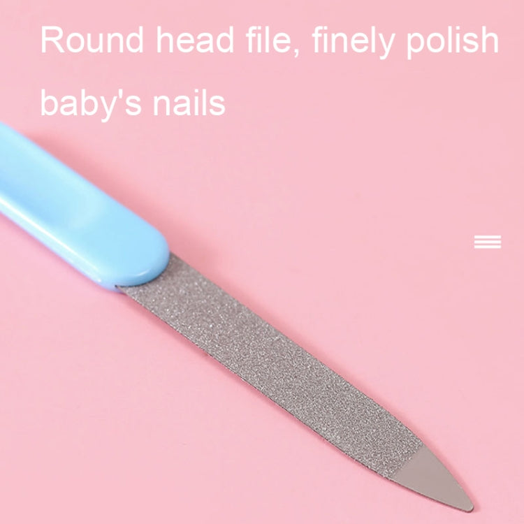 2sets 6 in 1 Baby Care Cleaning Kit Nail Scissors Combination Set, Color: Pink by bashfashion