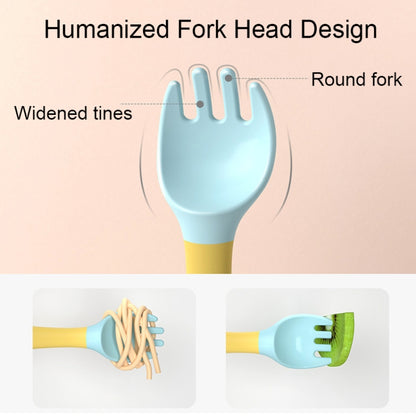 Children Eating Training Tableware Baby Bendable Silicone Soft Spoon, Color: Green by bashfashion