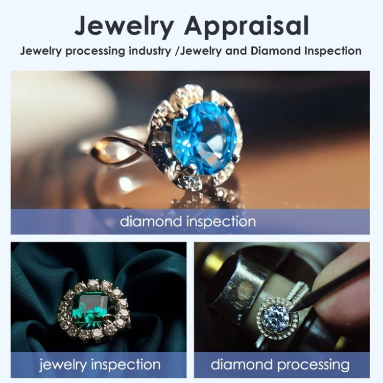 HJ1000 50-1000X 3000mAh Diamond Waist Code Microscope GIA Jewelry Waist Code Instrument by bashfashion