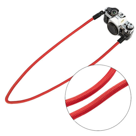 Climbing Rope Camera Strap SLR Camera Retro Wearable Shoulder Strap(Red) by bashfashion
