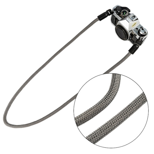 Climbing Rope Camera Strap SLR Camera Retro Wearable Shoulder Strap(Gray) by bashfashion