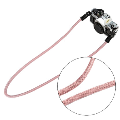 Climbing Rope Camera Strap SLR Camera Retro Wearable Shoulder Strap(Rose Gold) by bashfashion