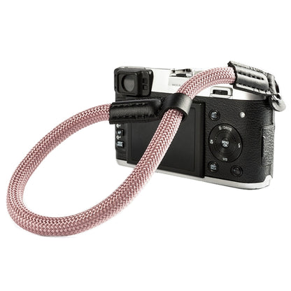 Climbing Rope Camera Wrist Strap SLR Camera Wear-resistant Bracelet(Rose Gold) by bashfashion