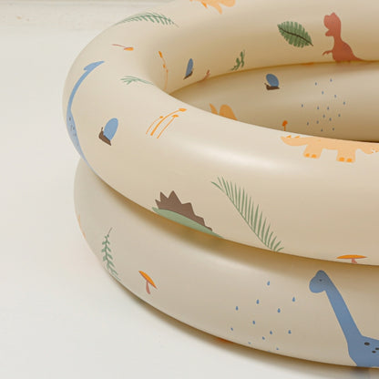 Baby Swimming Round Pool Summer Kids Water Toys Inflatable Bath Tub, Size: NO.90(Green Striped) by bashfashion