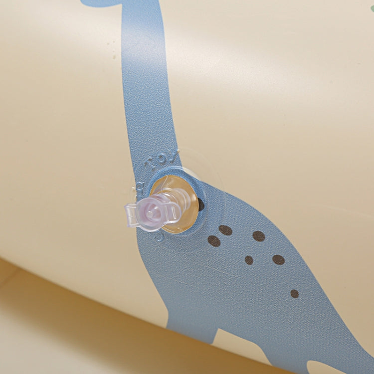 Baby Swimming Round Pool Summer Kids Water Toys Inflatable Bath Tub, Size: NO.120(Beige Dinosaur) by bashfashion