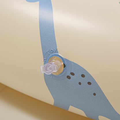 Baby Swimming Round Pool Summer Kids Water Toys Inflatable Bath Tub, Size: NO.120(Beige Dinosaur) by bashfashion