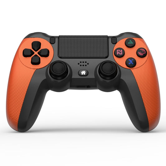 KM048 For PS4 Bluetooth Wireless Gamepad Controller 4.0 With Light Bar(Vitality Orange) by bashfashion