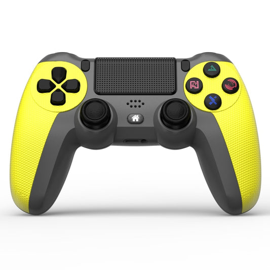 KM048 For PS4 Bluetooth Wireless Gamepad Controller 4.0 With Light Bar(Lemon Yellow) by bashfashion