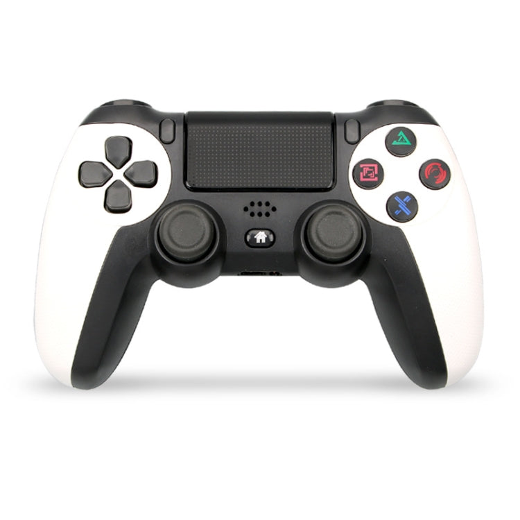 KM048 For PS4 Bluetooth Wireless Gamepad Controller 4.0 With Light Bar(Elegant White) by bashfashion