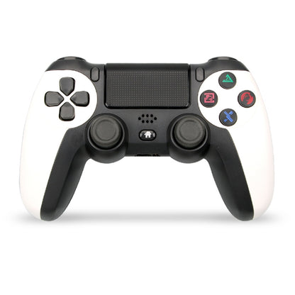 KM048 For PS4 Bluetooth Wireless Gamepad Controller 4.0 With Light Bar(Elegant White) by bashfashion