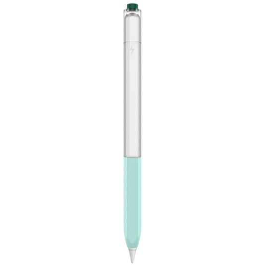 For Apple Pencil 2 AhaStyle PT-LC05 Jelly Style Translucent Silicone Protective Pen Case(Mint) by AhaStyle