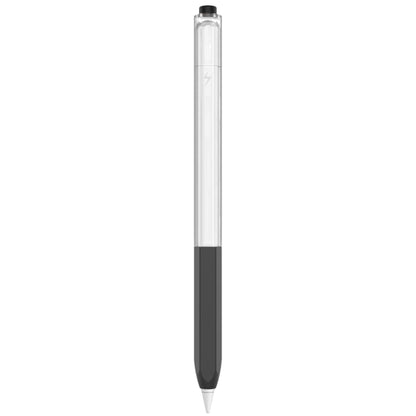 For Apple Pencil 2 AhaStyle PT-LC05 Jelly Style Translucent Silicone Protective Pen Case(Black) by AhaStyle