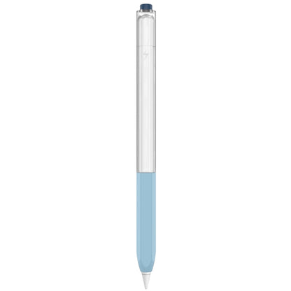 For Apple Pencil 2 AhaStyle PT-LC05 Jelly Style Translucent Silicone Protective Pen Case(Blue) by AhaStyle