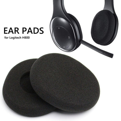 For Logitech H800 Headphone 2pcs Sponge Cover Ear Pads Earmuff by bashfashion