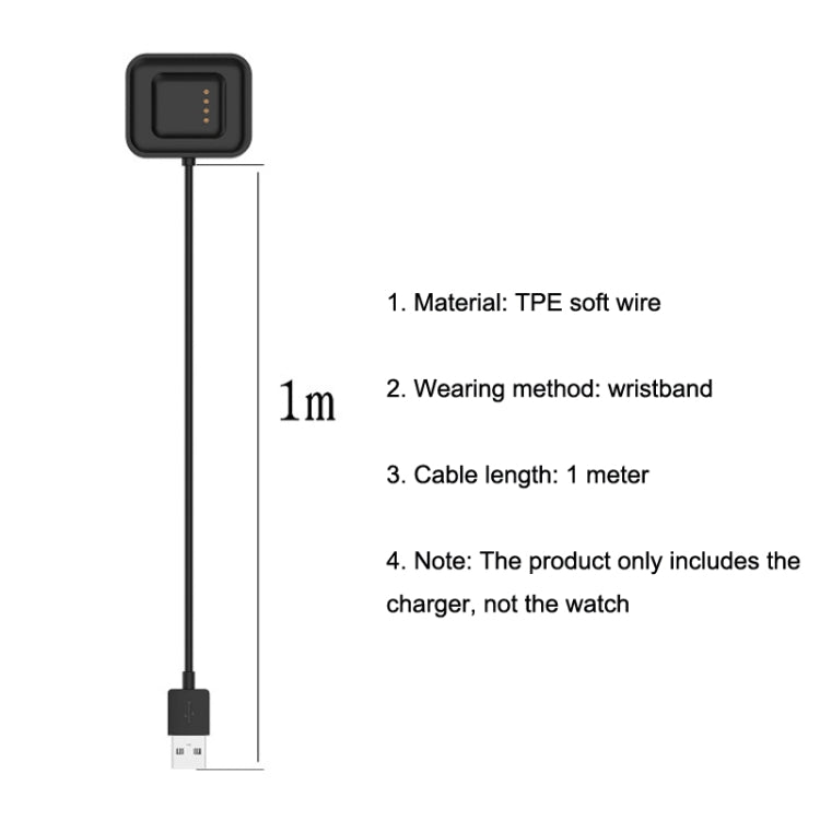 For Xiaomi Mi Watch Smart Watch Charger Charging Base, Cable Length: 1m by bashfashion