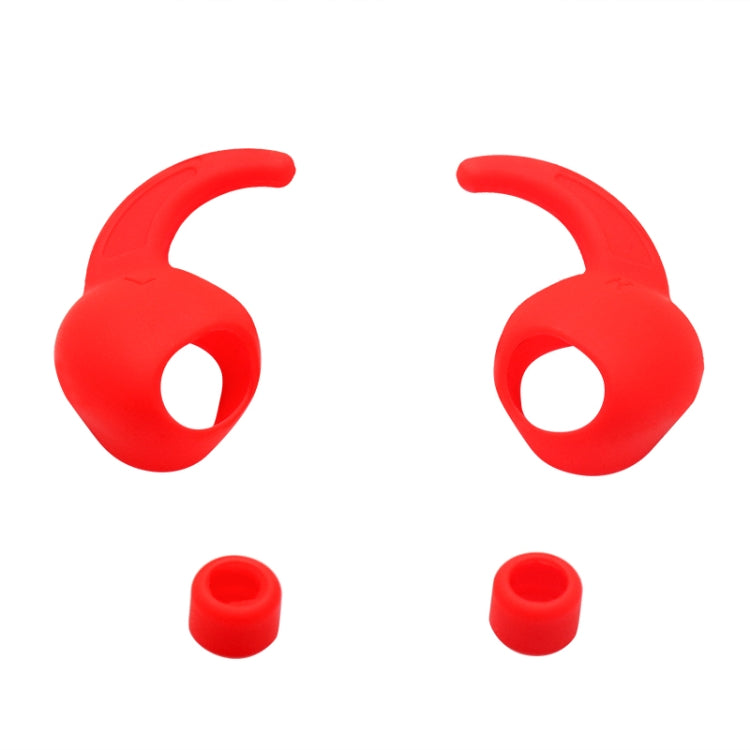 For Beats Studio Buds 2pairs Wireless Bluetooth Earphone Silicone Non-slip Ear Caps(Red) by bashfashion