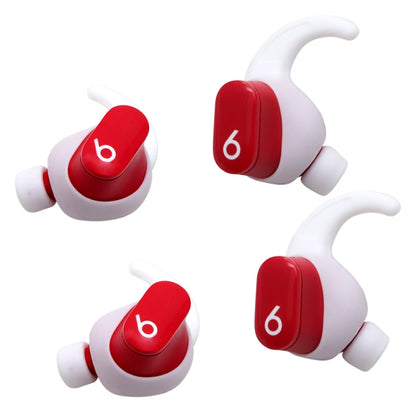 For Beats Studio Buds 2pairs Wireless Bluetooth Earphone Silicone Non-slip Ear Caps(White) by bashfashion