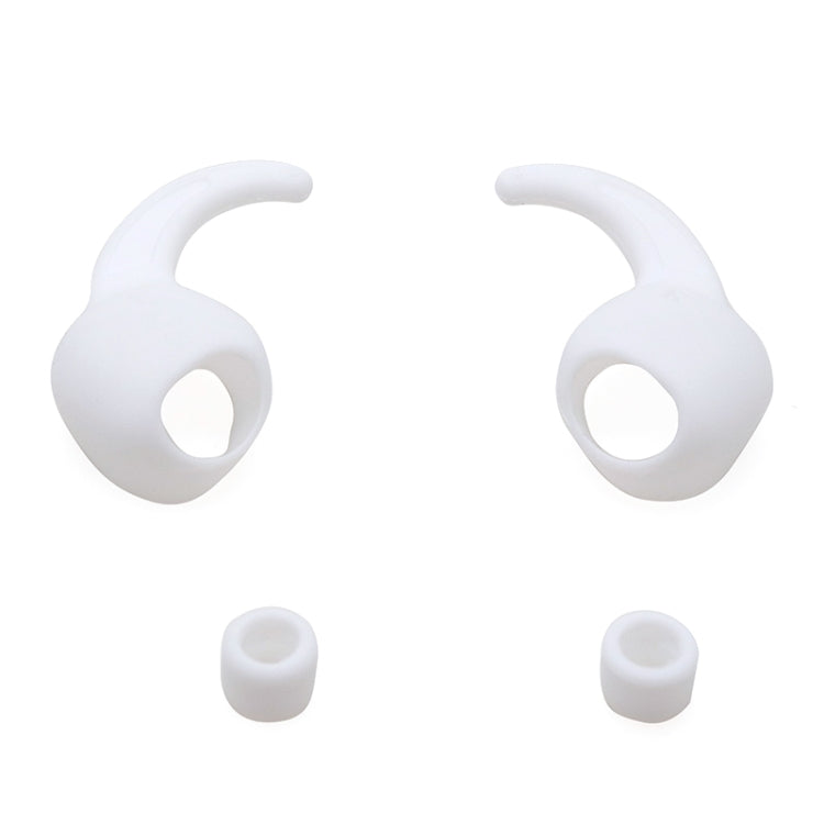 For Beats Studio Buds 2pairs Wireless Bluetooth Earphone Silicone Non-slip Ear Caps(White) by bashfashion