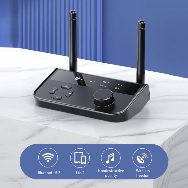 B39 2 In 1 Bluetooth 5.3AUX Music Receiver TV Computer Adapter by bashfashion