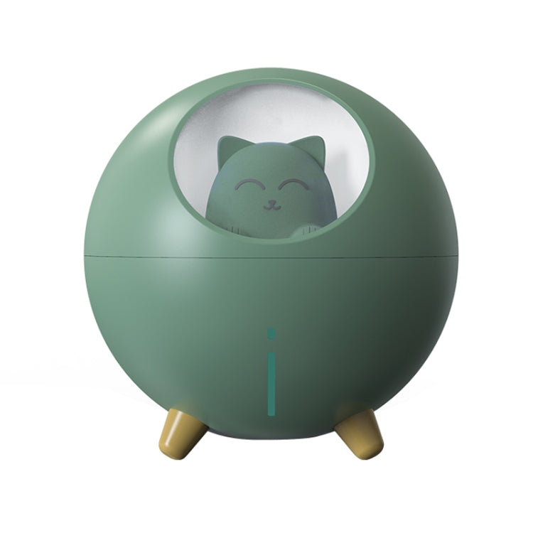 WT-TX5 USB Direct Insert Version Humidifier Mini Planet Cat Desktop Purifier(Green) by bashfashion