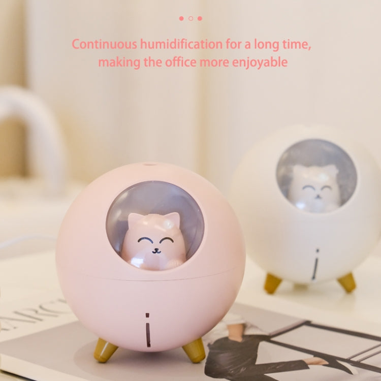 WT-TX5 USB Direct Insert Version Humidifier Mini Planet Cat Desktop Purifier(Green) by bashfashion