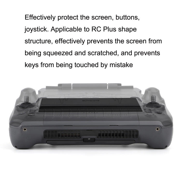 Sunnylife YK570 For DJI RC Plus Remote Control Protective Hood Plate Protective Cover(Black) by Sunnylife