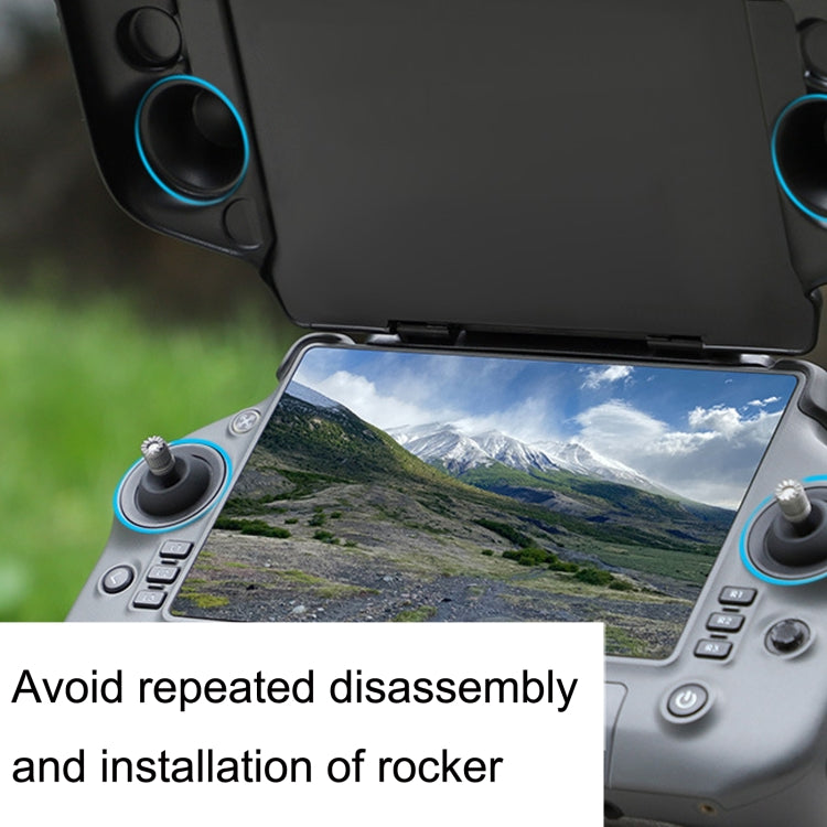 Sunnylife YK570 For DJI RC Plus Remote Control Protective Hood Plate Protective Cover(Black) by Sunnylife