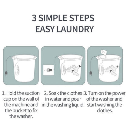 Portable Mini Turbo Switch Three-Speed Timing Washing Machine, Size: Remote Control Switch(Purple) by bashfashion