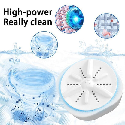 Portable Mini Turbo Switch Three-Speed Timing Washing Machine, Size: Remote Control Switch(Purple) by bashfashion
