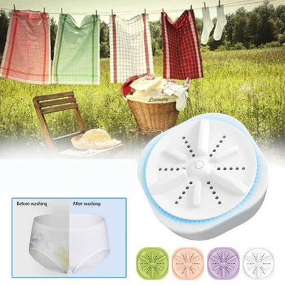 Portable Mini Turbo Switch Three-Speed Timing Washing Machine, Size: Remote Control Switch(Purple) by bashfashion
