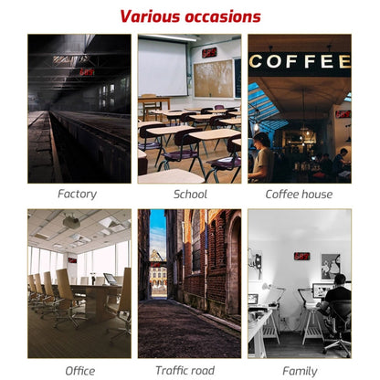 TASI TA654A Large Screen Wall-Mounted Noise Meter Decibel Detector by TASI