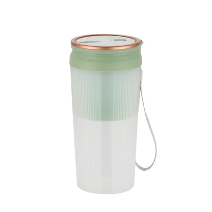 LGZ-1 500ml 50W 4 Blades Electric Portable Juicer Rechargeable Juice Extractor(Green) by bashfashion