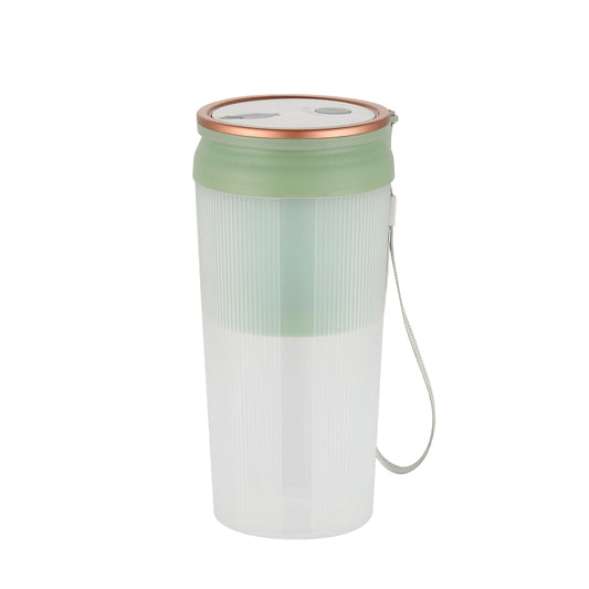 LGZ-1 500ml 50W 4 Blades Electric Portable Juicer Rechargeable Juice Extractor(Green) by bashfashion