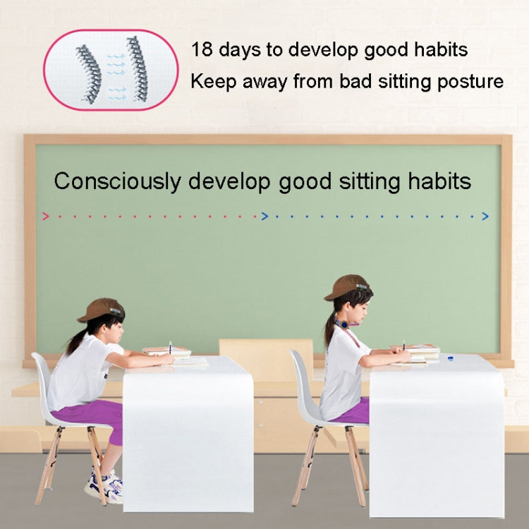 Children Oblique Neck Corrector Adjustable Neck Brace Neck Protector(Blue) by bashfashion