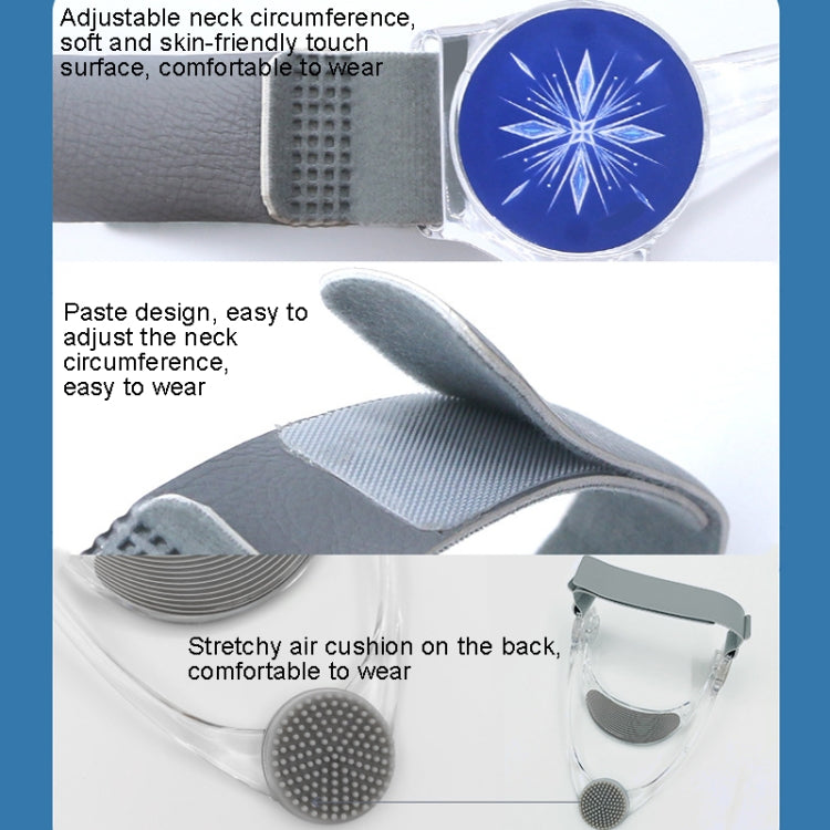 Children Oblique Neck Corrector Adjustable Neck Brace Neck Protector(Blue) by bashfashion