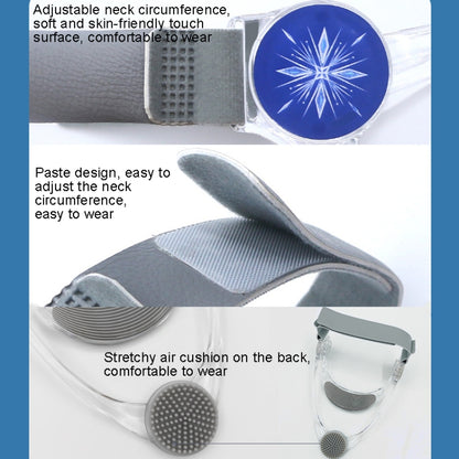 Children Oblique Neck Corrector Adjustable Neck Brace Neck Protector(Blue) by bashfashion