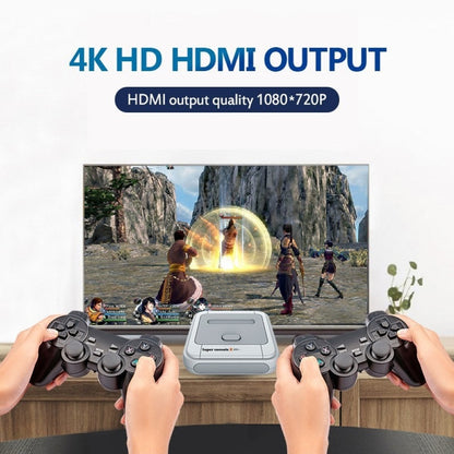 Super Console X 64GB 30000+ Games Wireless 4K HD 3D Double Game Console Box, US Plug by bashfashion