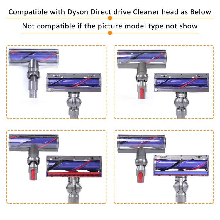 For Dyson V6 V7 V8 V10 V11 V12 Vacuum Cleaner V-Ball Wheels of Direct Drive Cleaner Head by bashfashion