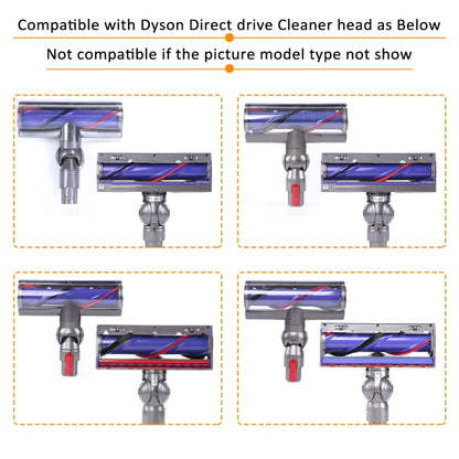 For Dyson V6 V7 V8 V10 V11 V12 Vacuum Cleaner V-Ball Wheels of Direct Drive Cleaner Head by bashfashion