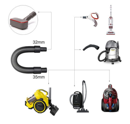 For Dyson Vacuum Cleaner Pet Hair Removal Brush Set, Spec: With V8 Adapter by bashfashion