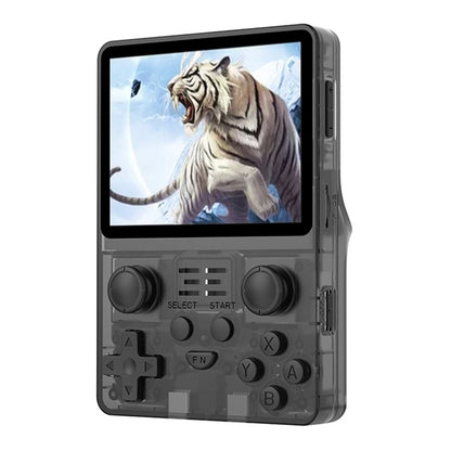 POWKIDDY RGB20S 3.5-Inch IPS Screen Retro Open Source Handheld Game Console 16GB+64GB 15,000 Games(Black) by bashfashion