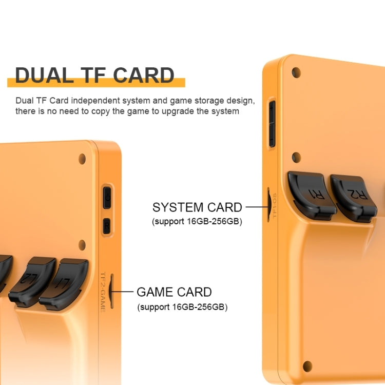 POWKIDDY RGB20S 3.5-Inch IPS Screen Retro Open Source Handheld Game Console 16GB+64GB 15,000 Games(Black) by bashfashion