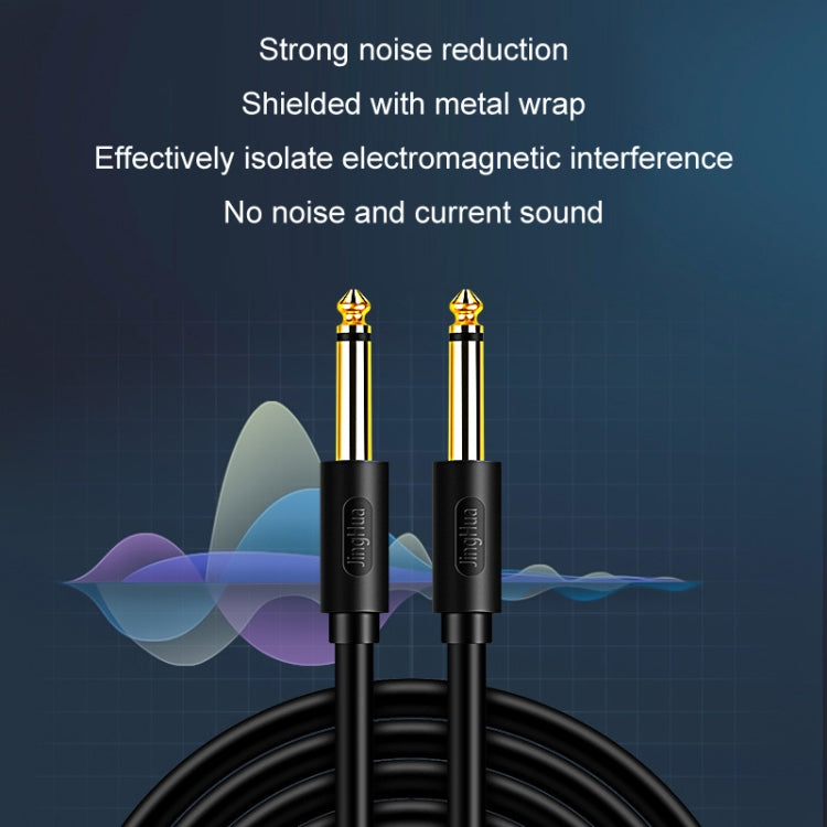 10m JINGHUA 6.5mm Audio Cable Male to Male Microphone Instrument Tuning Cable by JINGHUA