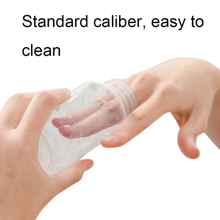 Adjustable Force Breast Pump 2 in 1 Manual Breast Pump Maternity Products(White) by bashfashion