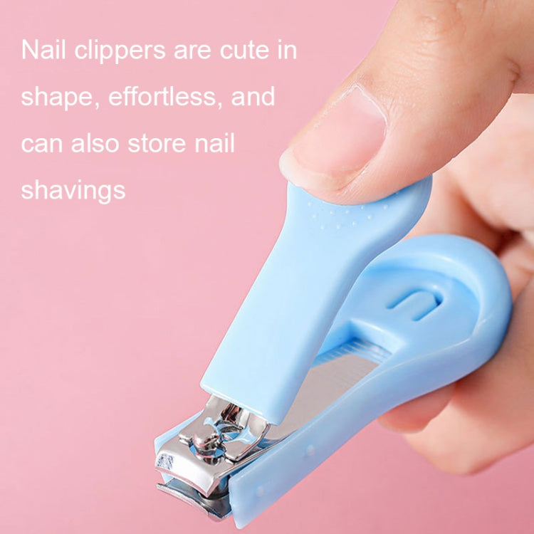 7 in 1 Baby Care Set Baby Daily Cleaning Tools Kit(Blue) by bashfashion