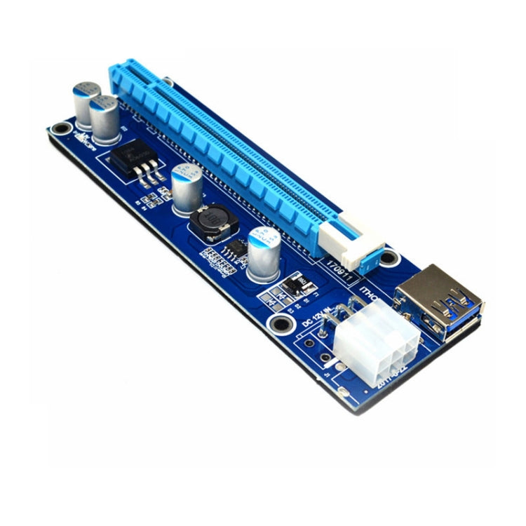 PCE164P-N03 VER006C Mini PCI-E 1X To 16X Riser For Laptop External Image Card, Spec: Blue Board 6pin by bashfashion