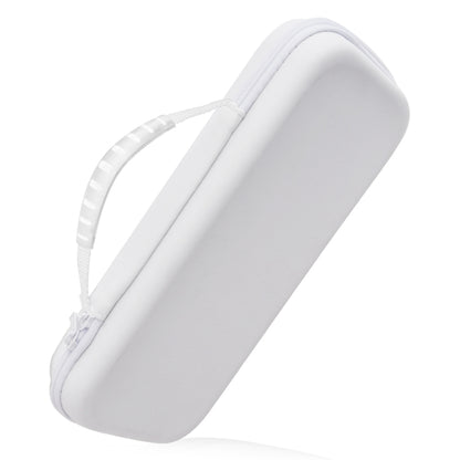 For ASUS ROG Ally Game Console EVA Leather Grain Handbag Clutch Protective Bag(White) by bashfashion