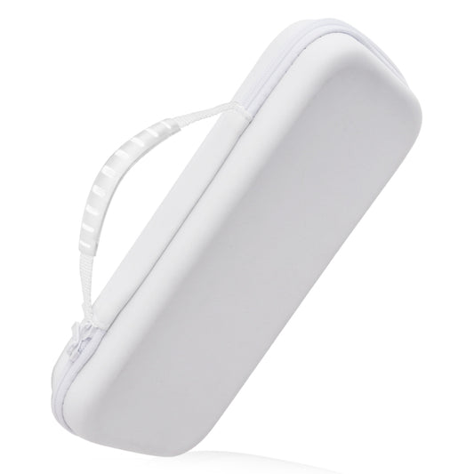 For ASUS ROG Ally Game Console EVA Leather Grain Handbag Clutch Protective Bag(White) by bashfashion