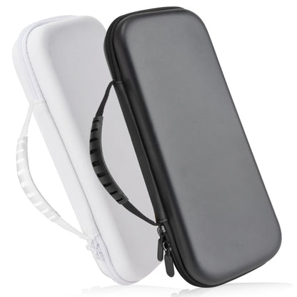 For ASUS ROG Ally Game Console EVA Leather Grain Handbag Clutch Protective Bag(Black) by bashfashion