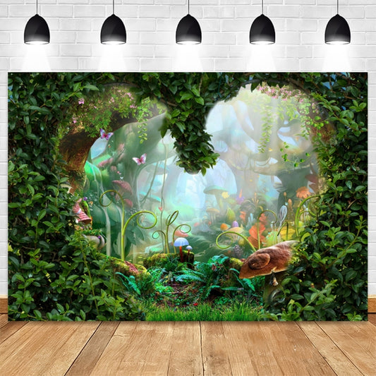 150 X 210cm Fantasy Forest Photography Background Cloth Cartoon Kids Party Decoration Backdrop(6359) by bashfashion